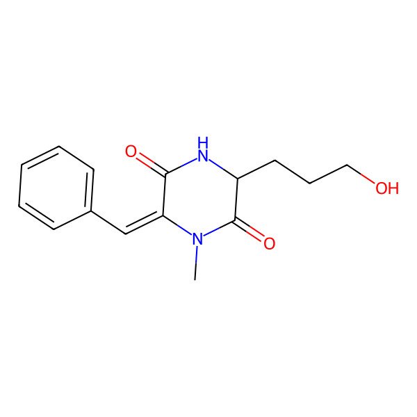2D Structure of Pinodiketopiperazine A