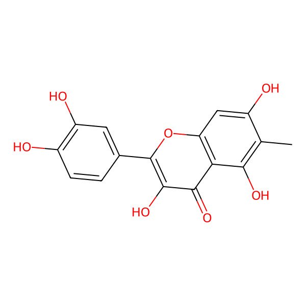 2D Structure of Pinoquercetin