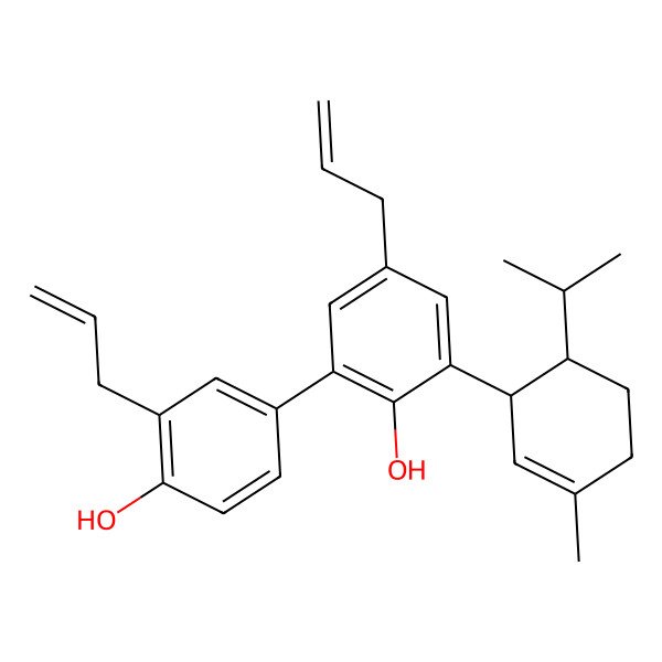 2D Structure of Piperitylhonokiol