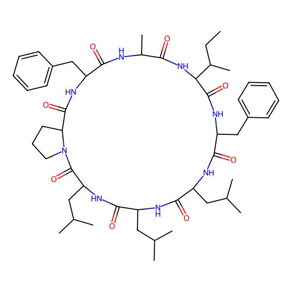 2D Structure of Piricyclamide FAIFLLLP