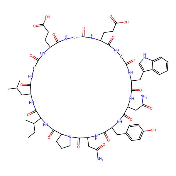 2D Structure of Piricyclamide ILGEGEGWNYNP