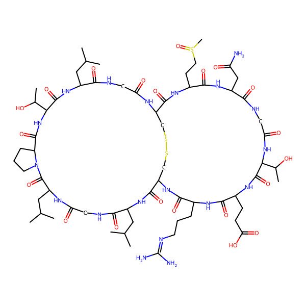 2D Structure of Piricyclamide TLGCM(O)NGTERCLGLP
