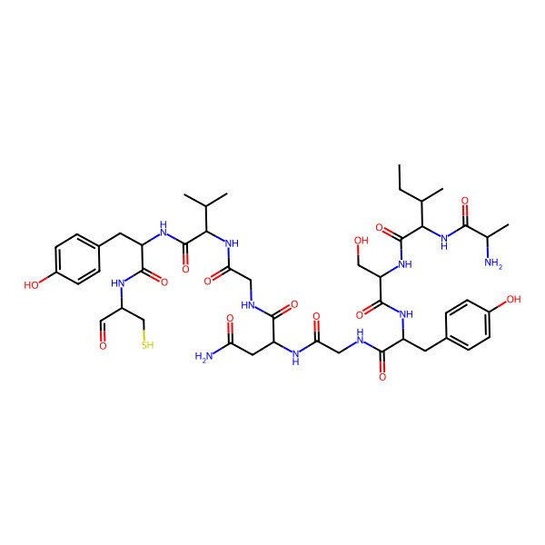 2D Structure of Piscicocin V1b