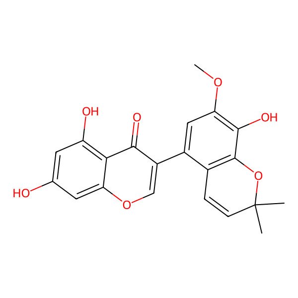 2D Structure of Piscidanone