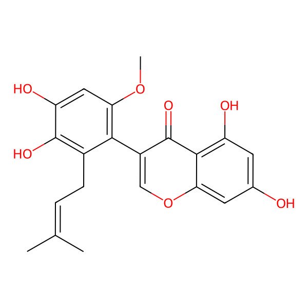 2D Structure of Piscidone