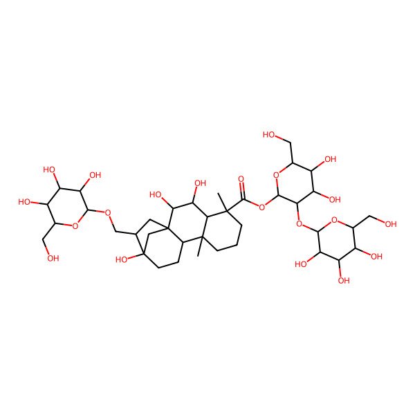 2D Structure of (-)-Pisumoside A