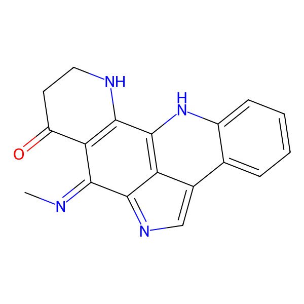 2D Structure of Plakinidine A
