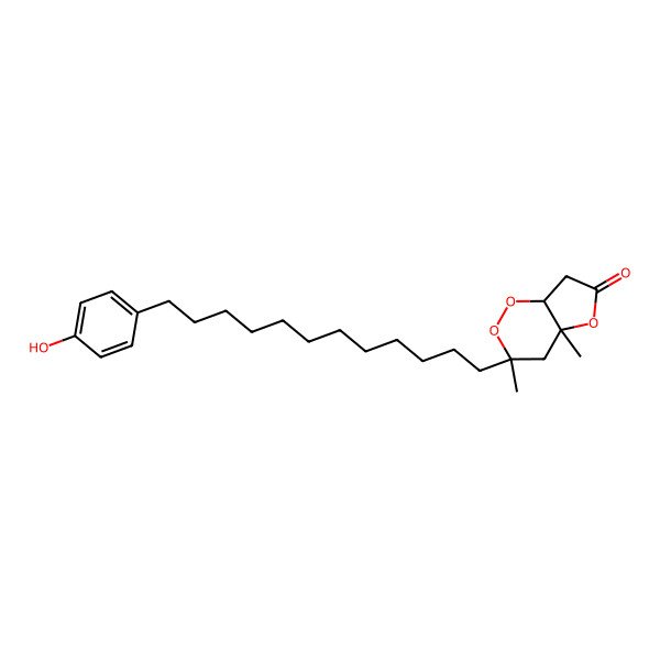 2D Structure of Plakortolide M