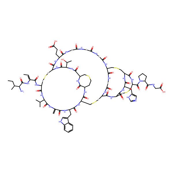 2D Structure of Planosporicin