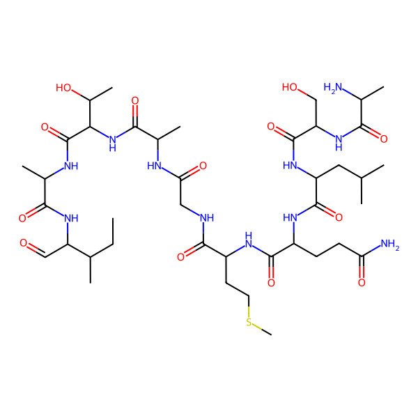 2D Structure of Plantaricin D