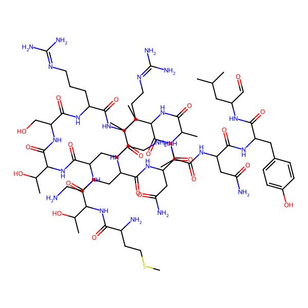 2D Structure of Plantaricin W