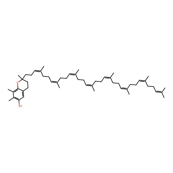2D Structure of Plastochromanol 8