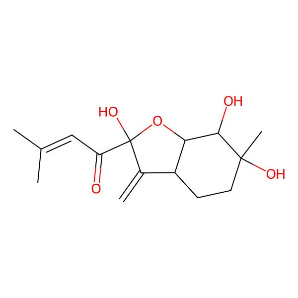 2D Structure of Pleuroton B