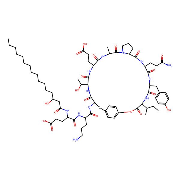2D Structure of Fengycin C