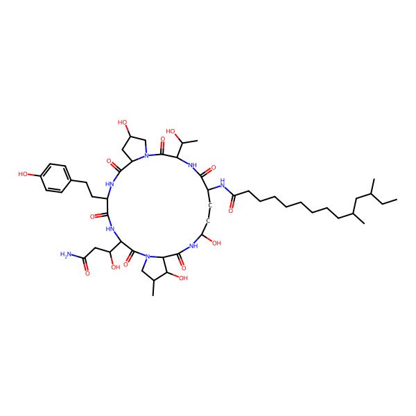 2D Structure of Pneumocandin A3