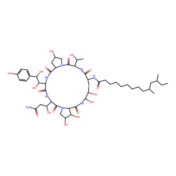 2D Structure of Pneumocandin Do
