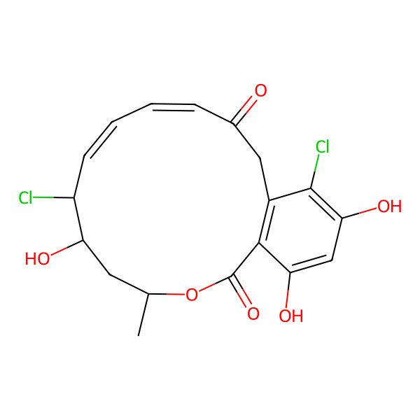 2D Structure of Pochonin C