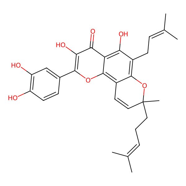 2D Structure of Poinsettifolin A