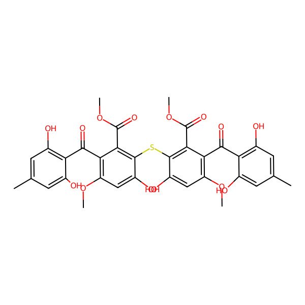 2D Structure of Polluxochrin
