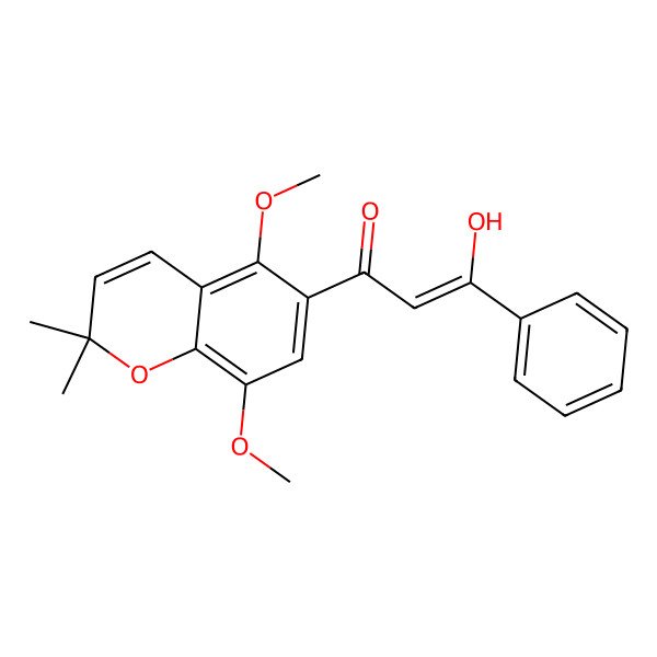 2D Structure of Ponganone I 2D Structure of Ponganone I
