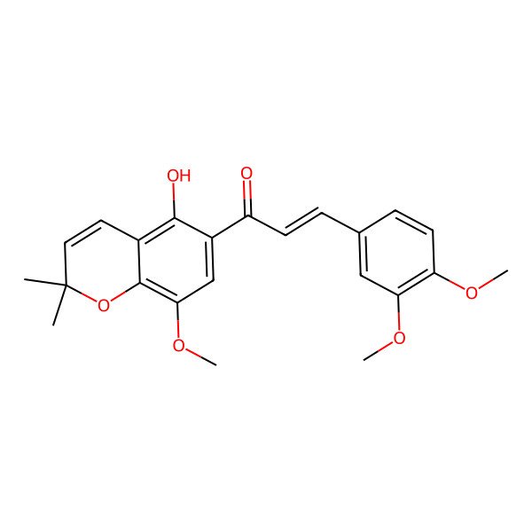 2D Structure of Ponganone VI 2D Structure of Ponganone VI
