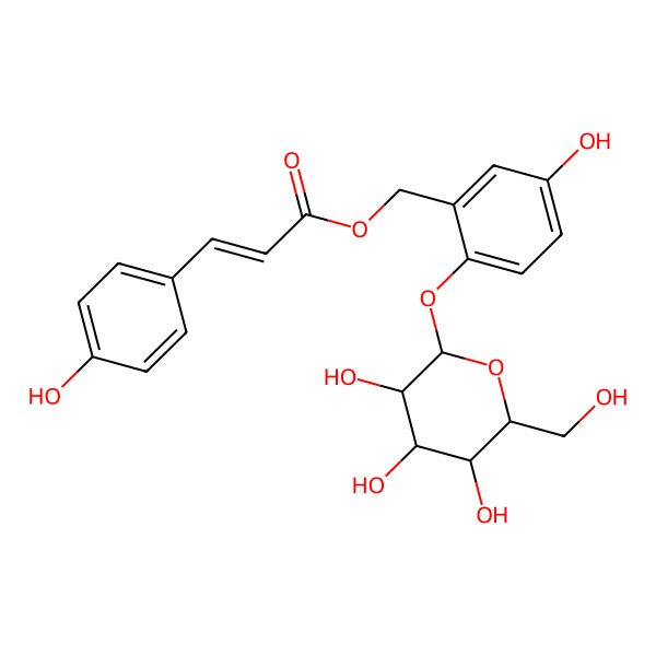 2D Structure of Populoside A