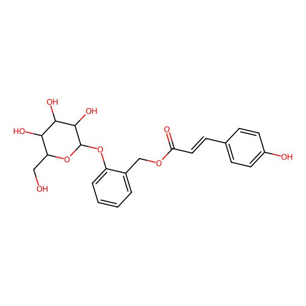 2D Structure of Populoside B
