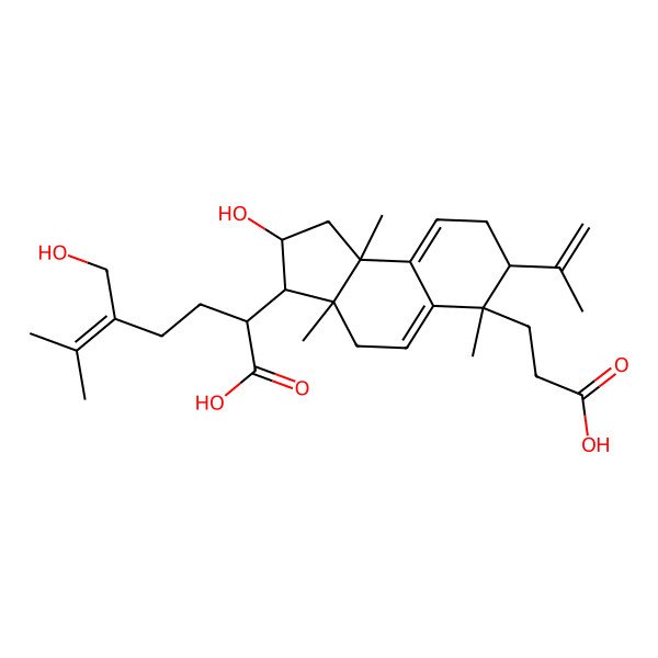 2D Structure of Poricoic acid I