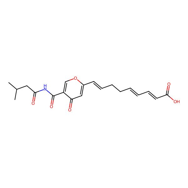 2D Structure of Poronitin A