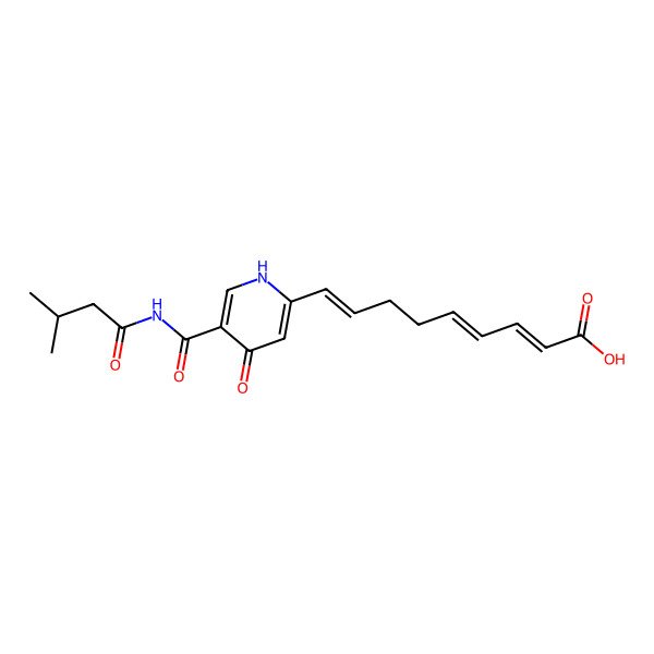 2D Structure of Poronitin B