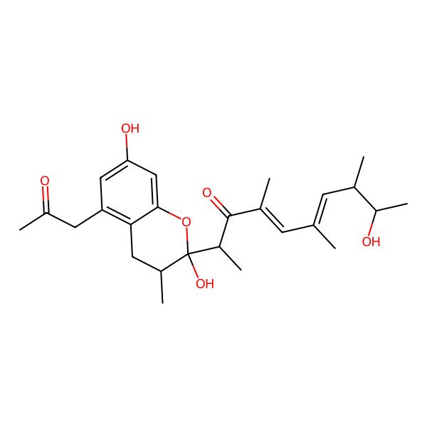 2D Structure of Porosuphenol D