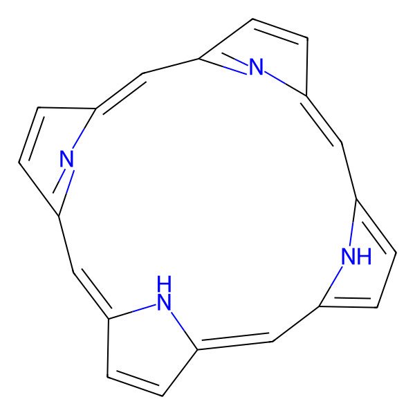2D Structure of Porphyrin