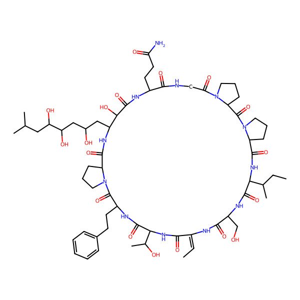 2D Structure of Portoamide D