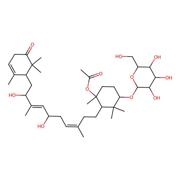 2D Structure of Pouoside F