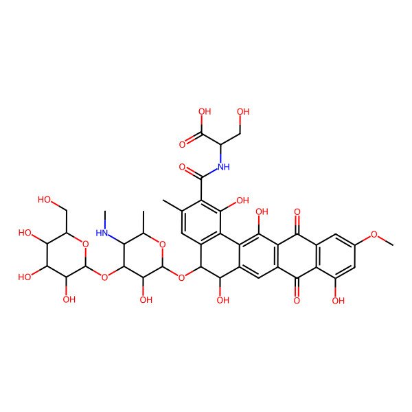 2D Structure of Pradimicin FL