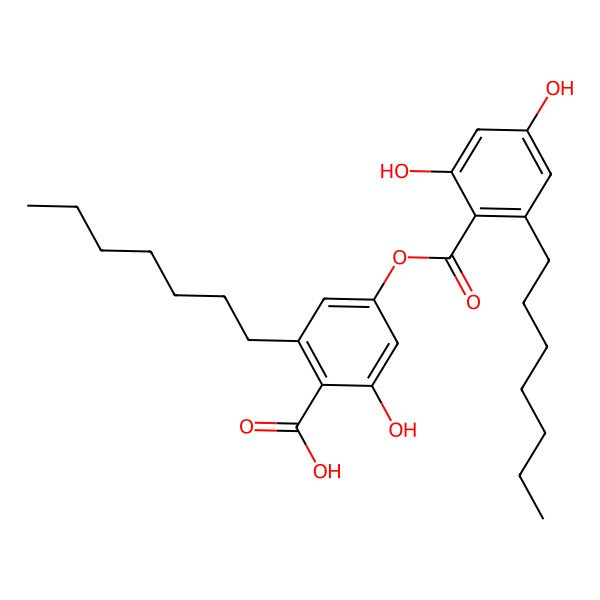 2D Structure of Prasinic acid