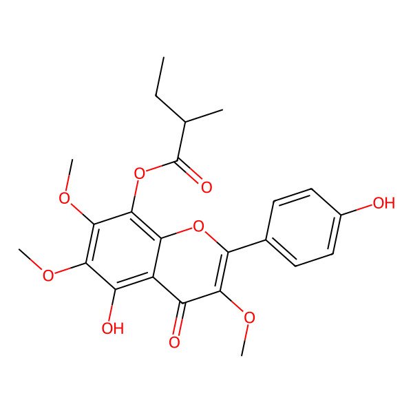 2D Structure of Pratensin B