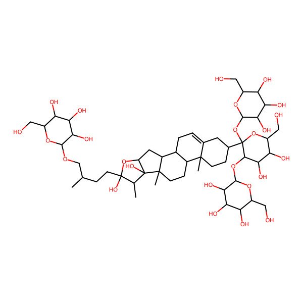 2D Structure of Pratioside B