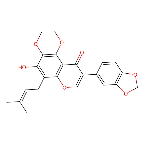 2D Structure of Pre-5-methoxydurmillone