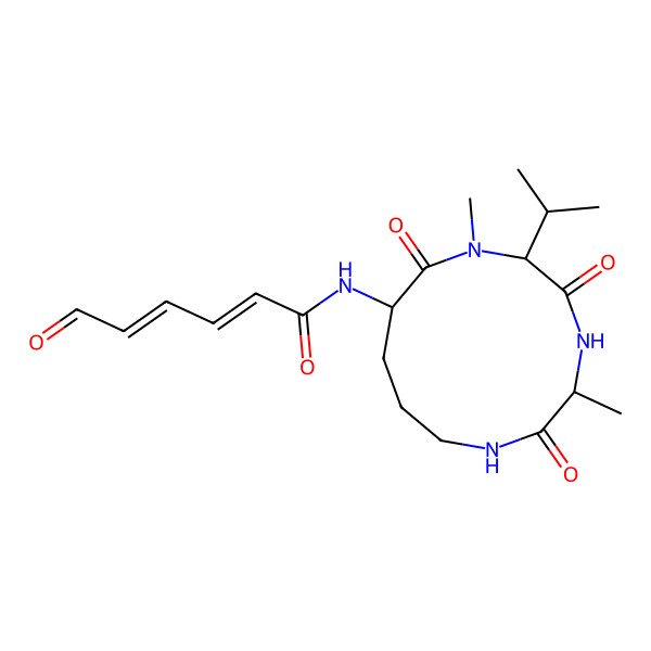 2D Structure of Pre-sclerotiotide F