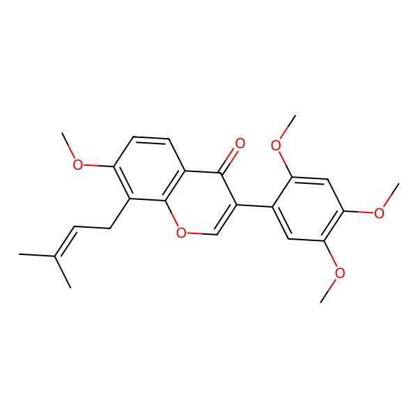 2D Structure of Prebarbigerone 2D Structure of Prebarbigerone