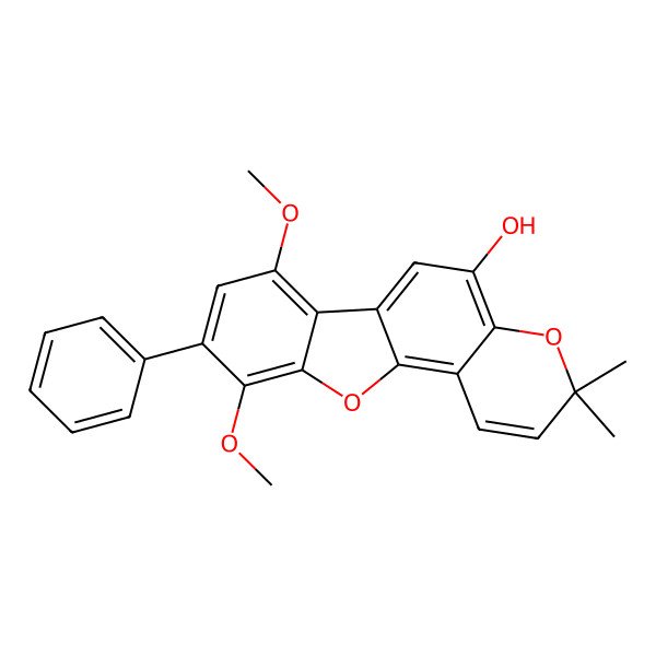 2D Structure of Prenylcandidusin D