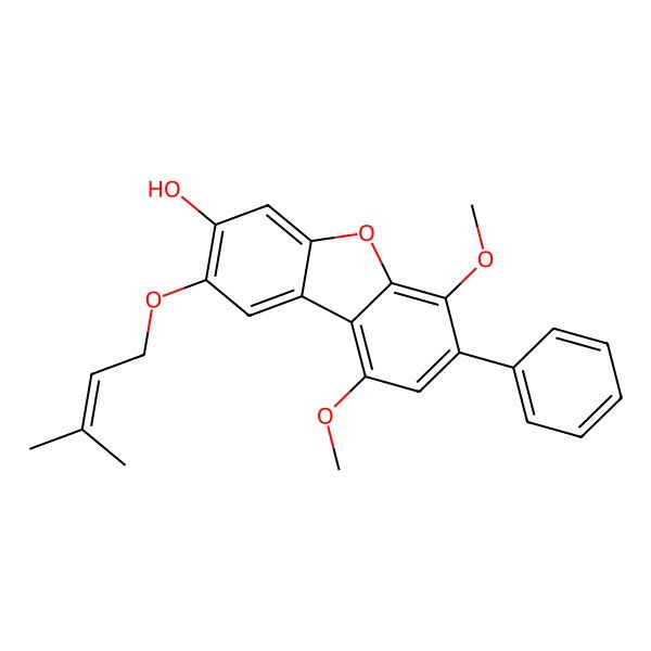 2D Structure of Prenylcandidusin E