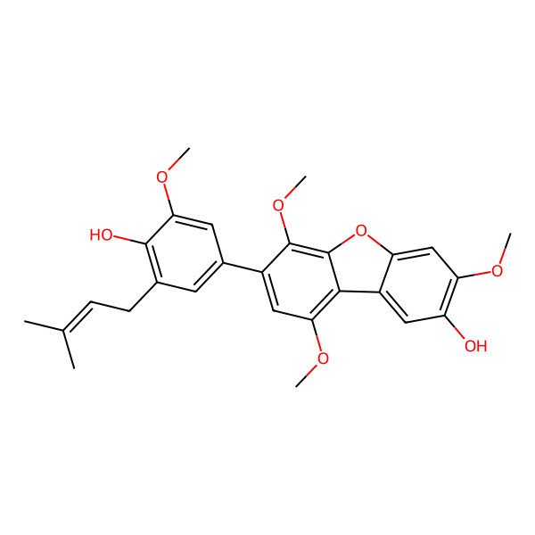2D Structure of Prenylcandidusin G