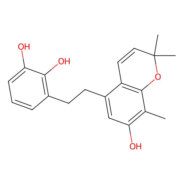 2D Structure of Preracemosol B