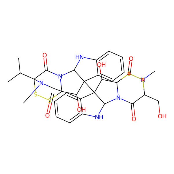 2D Structure of Preussiadin A