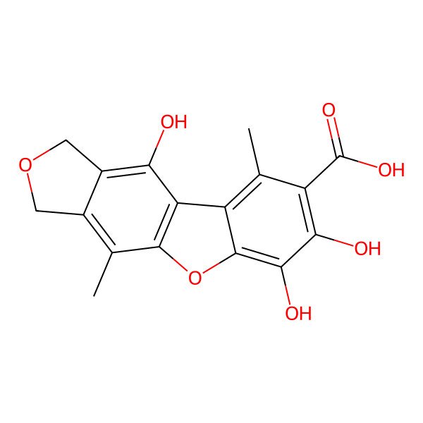 2D Structure of Preussiafuran B