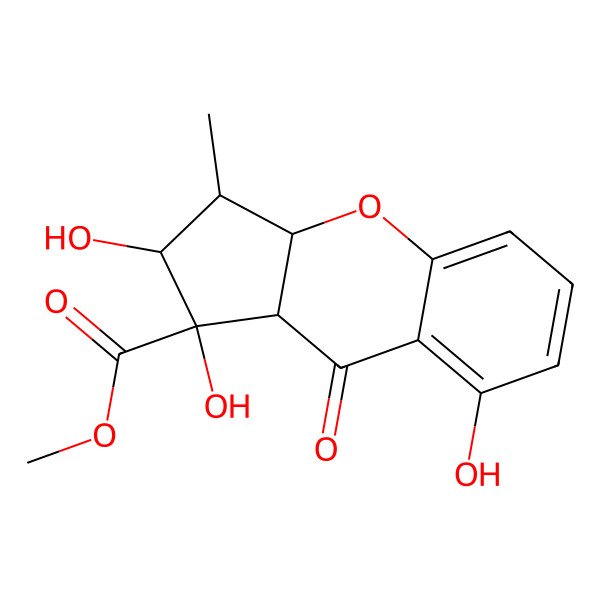 2D Structure of Preussochromone D