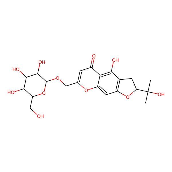 2D Structure of prim-O-Glucosylangelicain