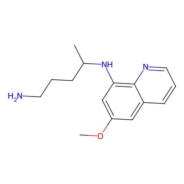 2D Structure of Primaquine